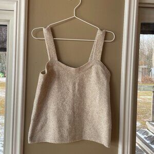 Simons Contemporaine Tank Top Sweater - Size Small